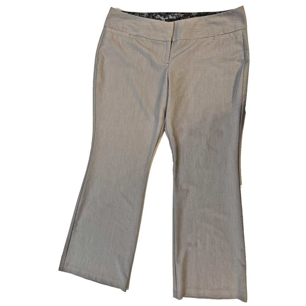 Metaphor Pants Womens 20 Gray Modern‎ Fit Bootcut Dress Career Work Trousers